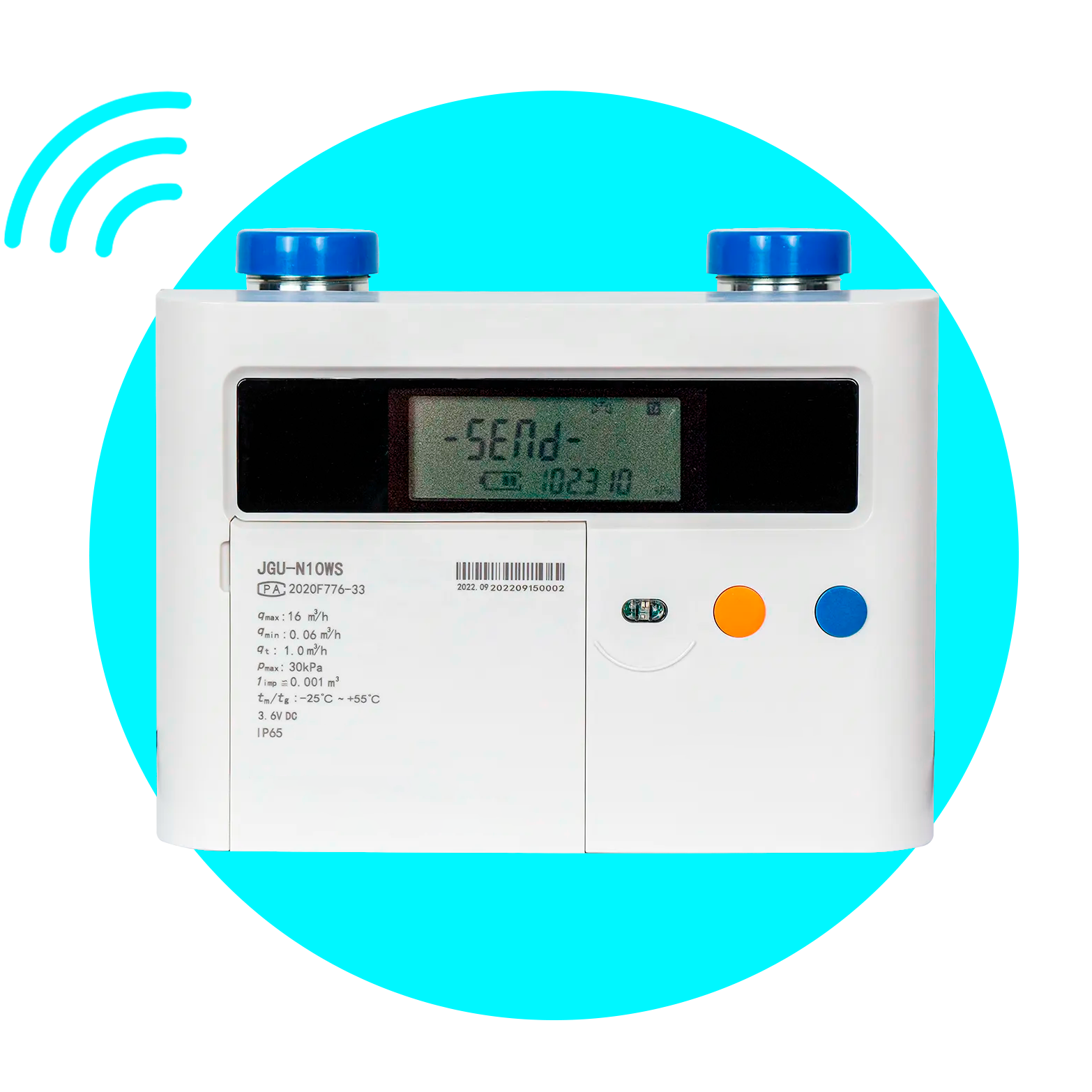 Ultrasonic Smart Gas Meter