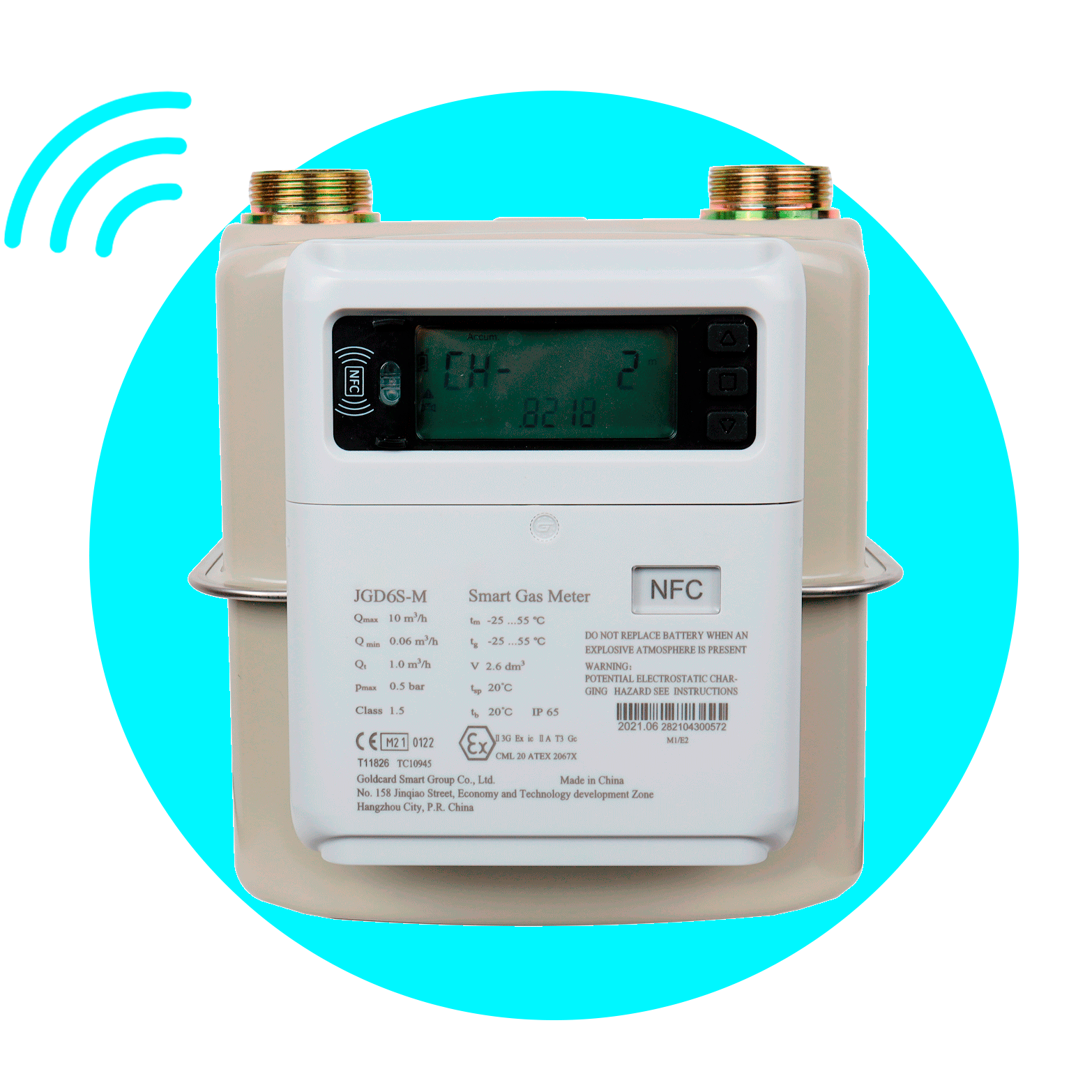 Goldcard Infiniti Smart Gas Meter